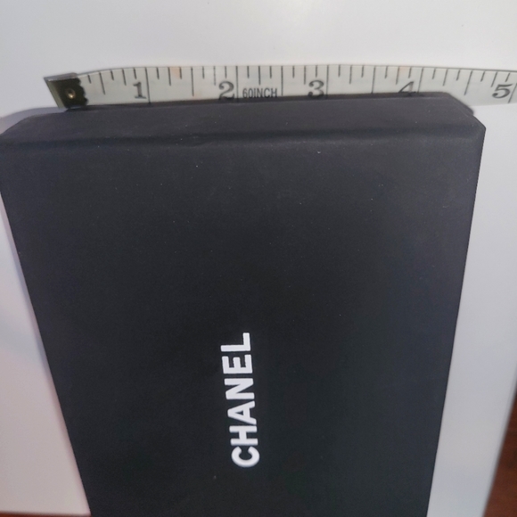 CHANEL wallet small box only black luxury SLG small leather good cardboard 5.75" - Picture 3 of 7